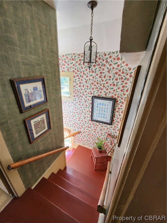 7165 Ware House Road Gloucester, VA 23061 - Photo 29 of 34 View of stairs