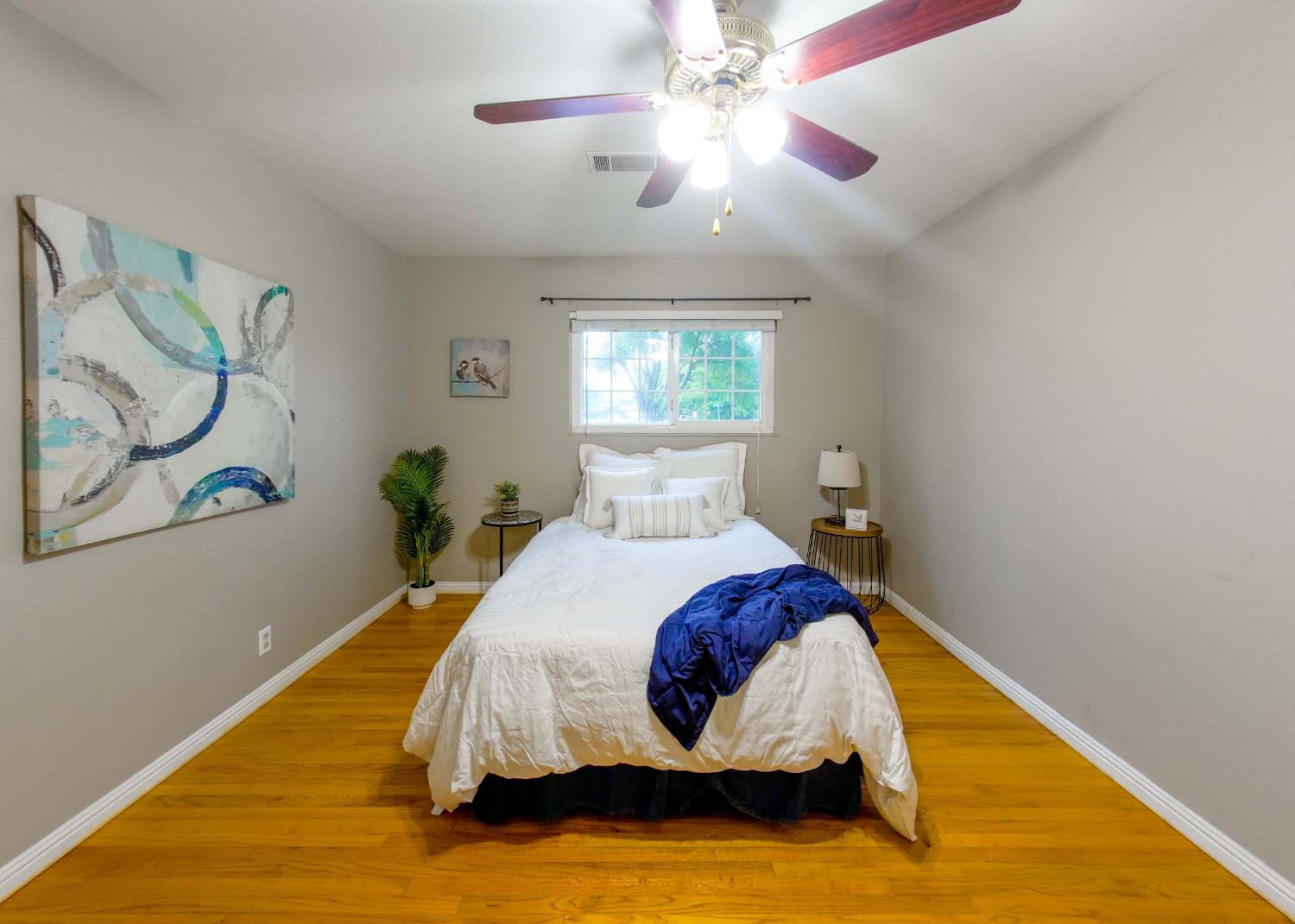 2952 Tahoe Drive Merced, CA 95340 - Photo 30 of 70 bedroom featuring light wood floors and ceiling fan