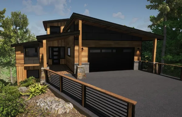 a view of house with backyard and porch