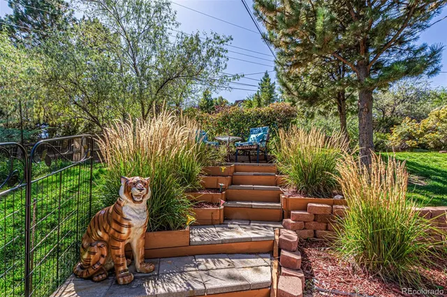 a view of outdoor space and patio