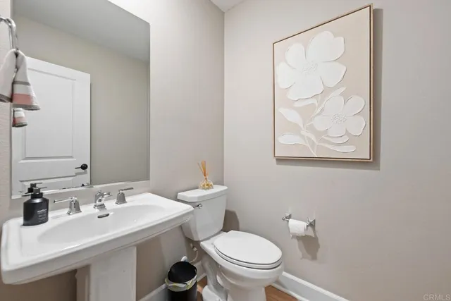 a bathroom with a sink and a toilet