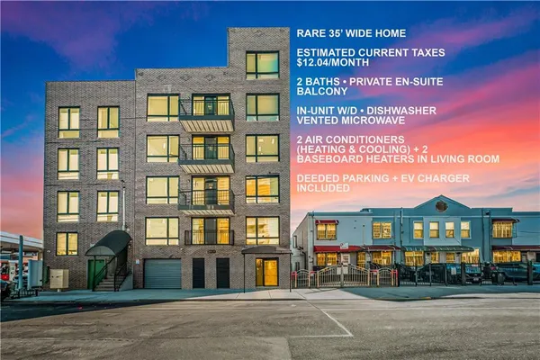 a front view of multi story residential apartment building