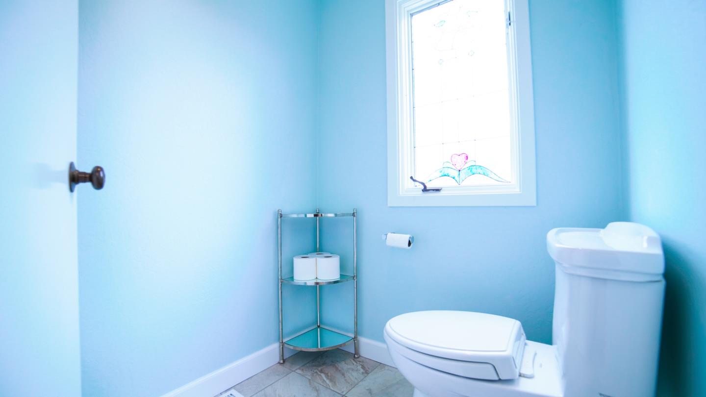 150 Amigo Road Soquel, CA 95073 - Photo 47 of 81 a white toilet sitting next to a bathroom sink