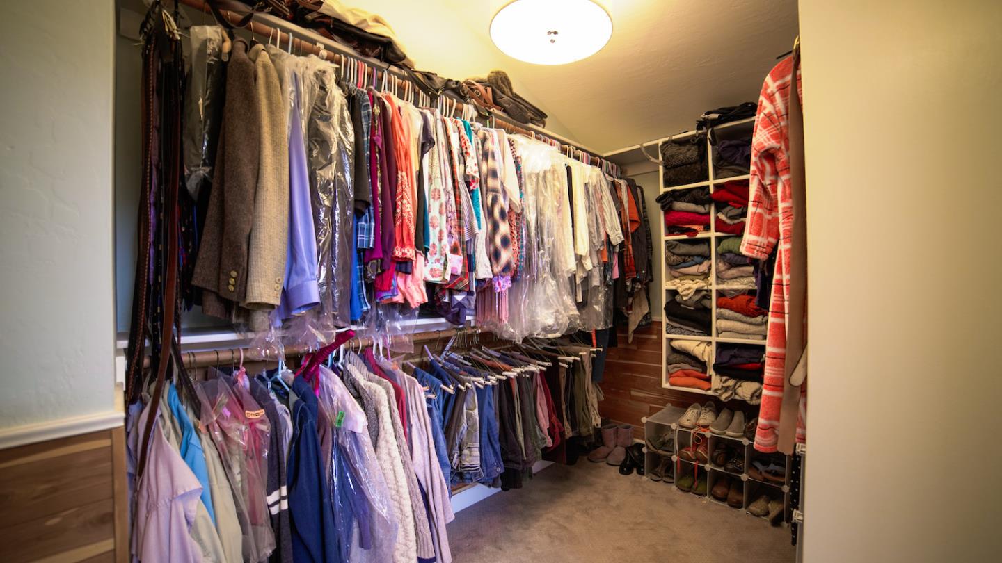 150 Amigo Road Soquel, CA 95073 - Photo 48 of 81 a view of walk in closet with clothes