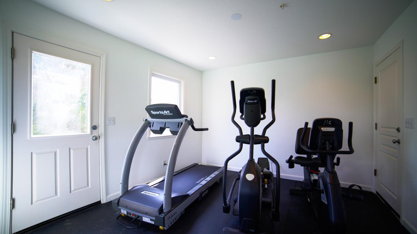 150 Amigo Road Soquel, CA 95073 - Photo 57 of 81 a view of a room with gym equipment