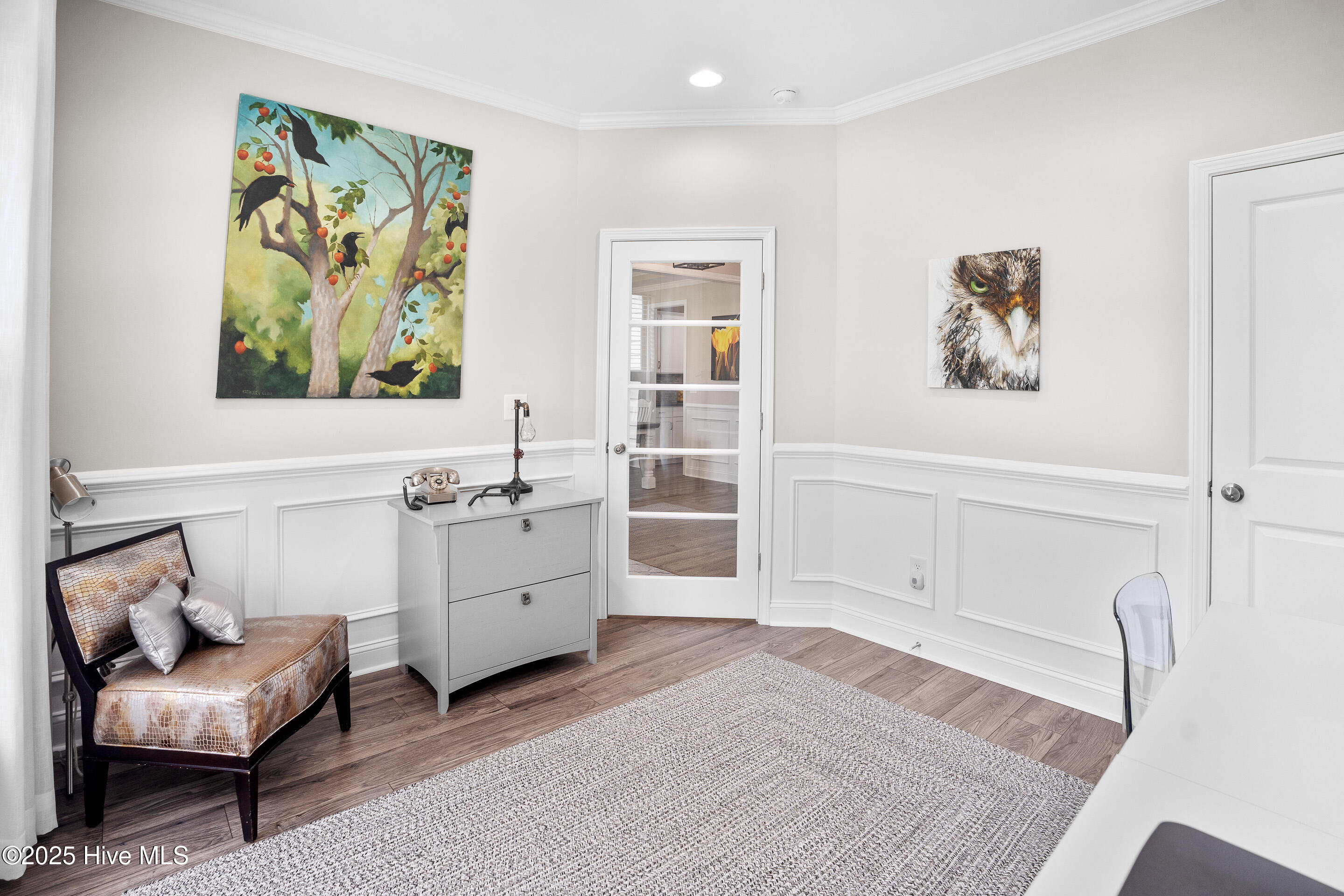 172 First Light Lane Calabash, NC 28467 - Photo 12 of 67 Study / library at front of home