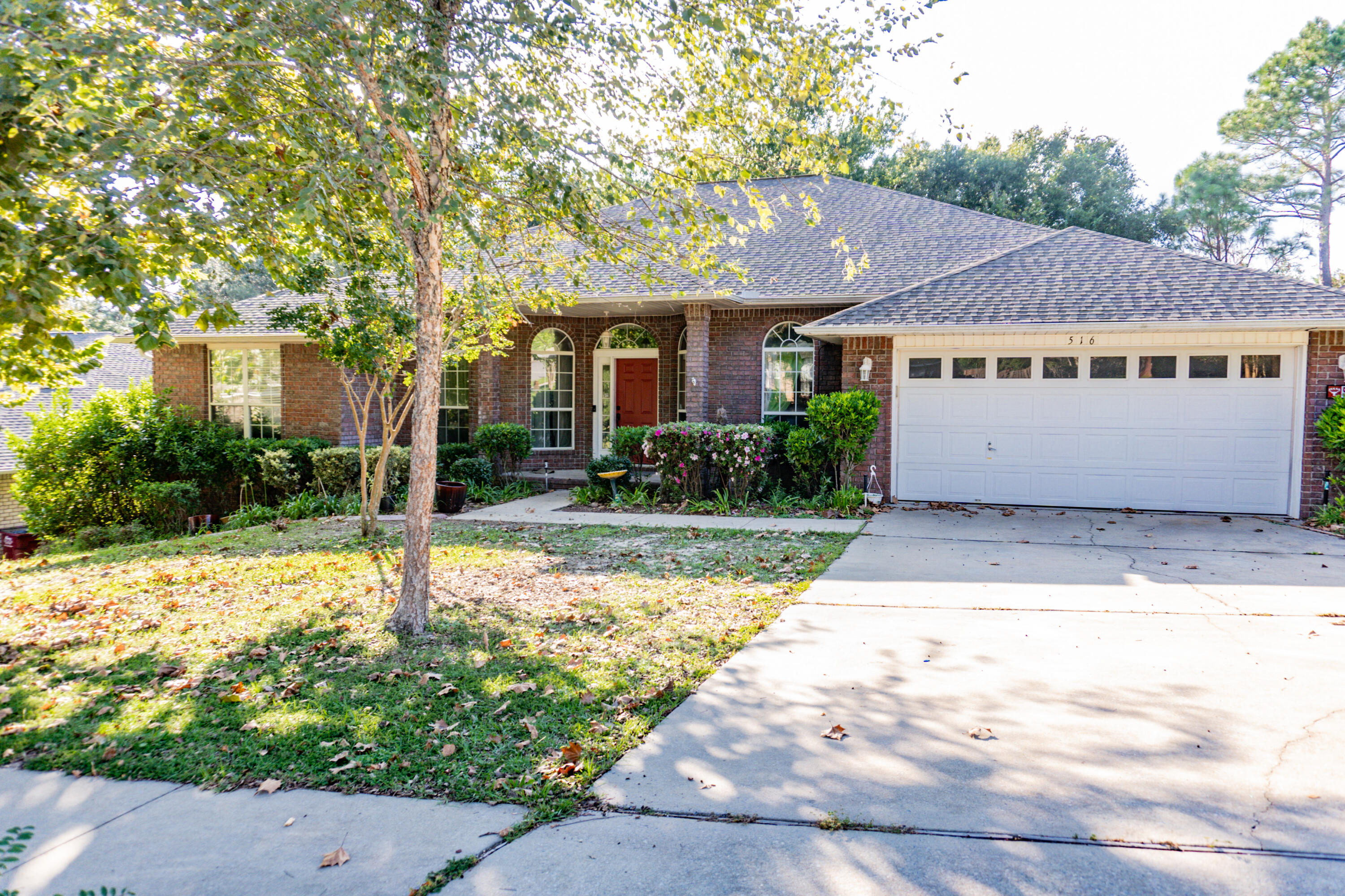 a front view of house with yard