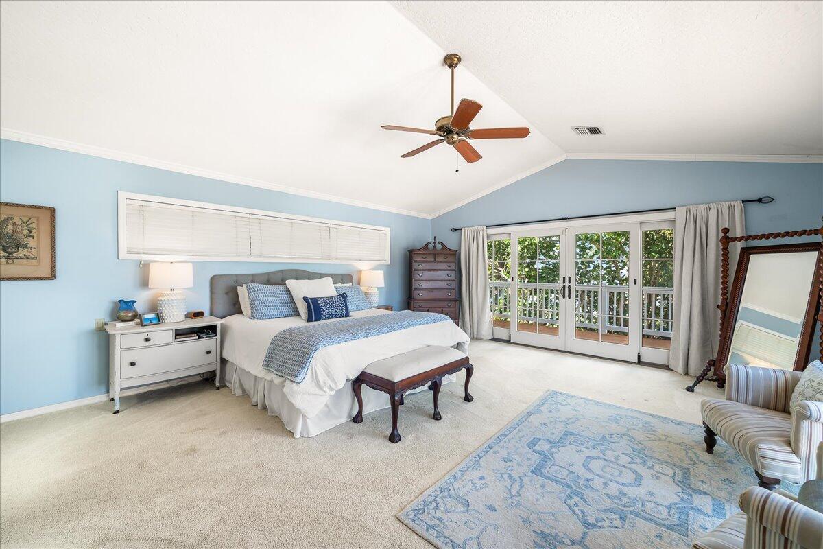 1650 North Riverside Drive Indialantic, FL 32903 - Photo 33 of 88 a bed room with a bed and a large window