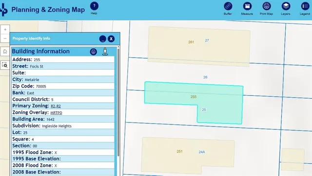 $390,000 | Lot 25-26 Focis Street, Metairie, LA 70005