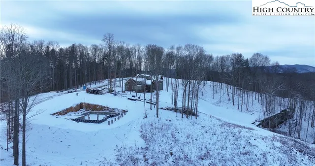 a view of a wooden wall with a tree