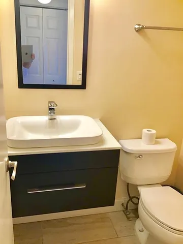 a view of a interior area with hallway