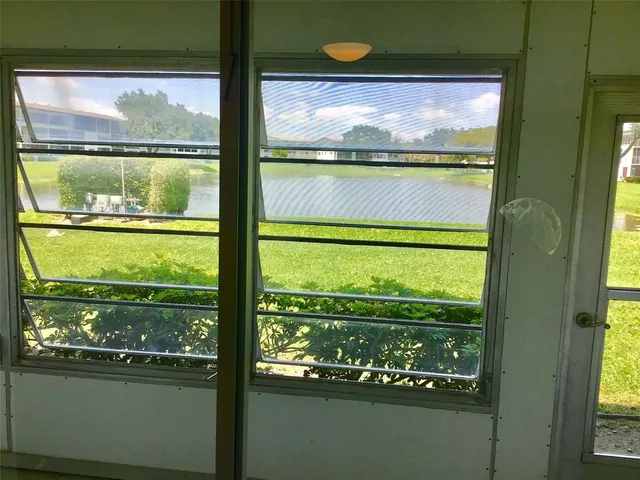 a very nice looking room with a large window