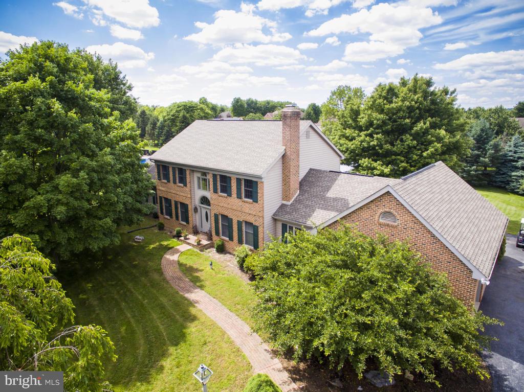 546 Koser Road Lititz, PA 17543 - Photo 1 of 30 an aerial view of residential houses with yard and trees