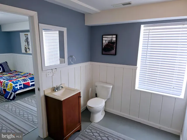 a view of a lake with houses