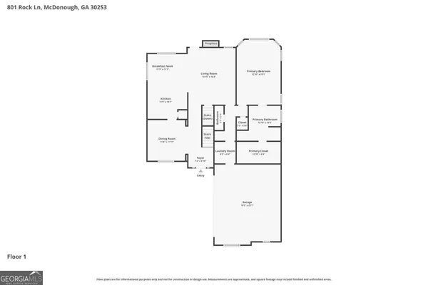 $375,000 | 801 Rock Lane, McDonough, GA 30253