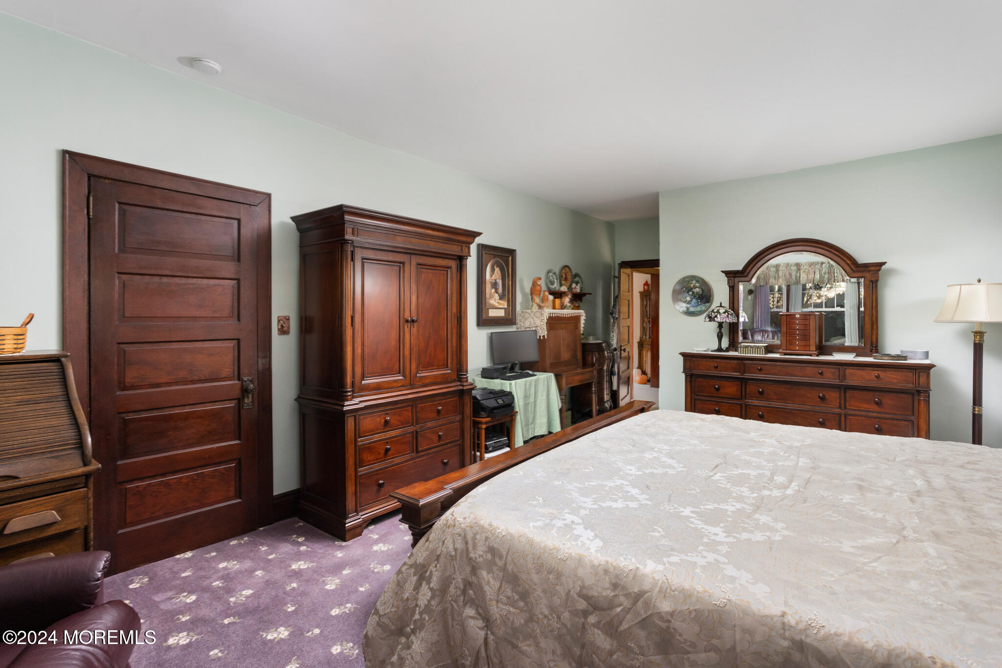 2149 Jacksonville Jobstown Road Jobstown, NJ 08041 - Photo 25 of 48 a bedroom with a bed and a dresser