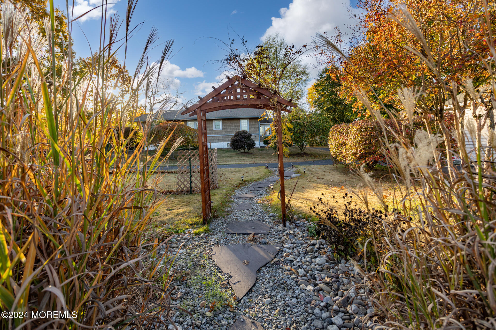2149 Jacksonville Jobstown Road Jobstown, NJ 08041 - Photo 41 of 48 a view of a yard in front of house