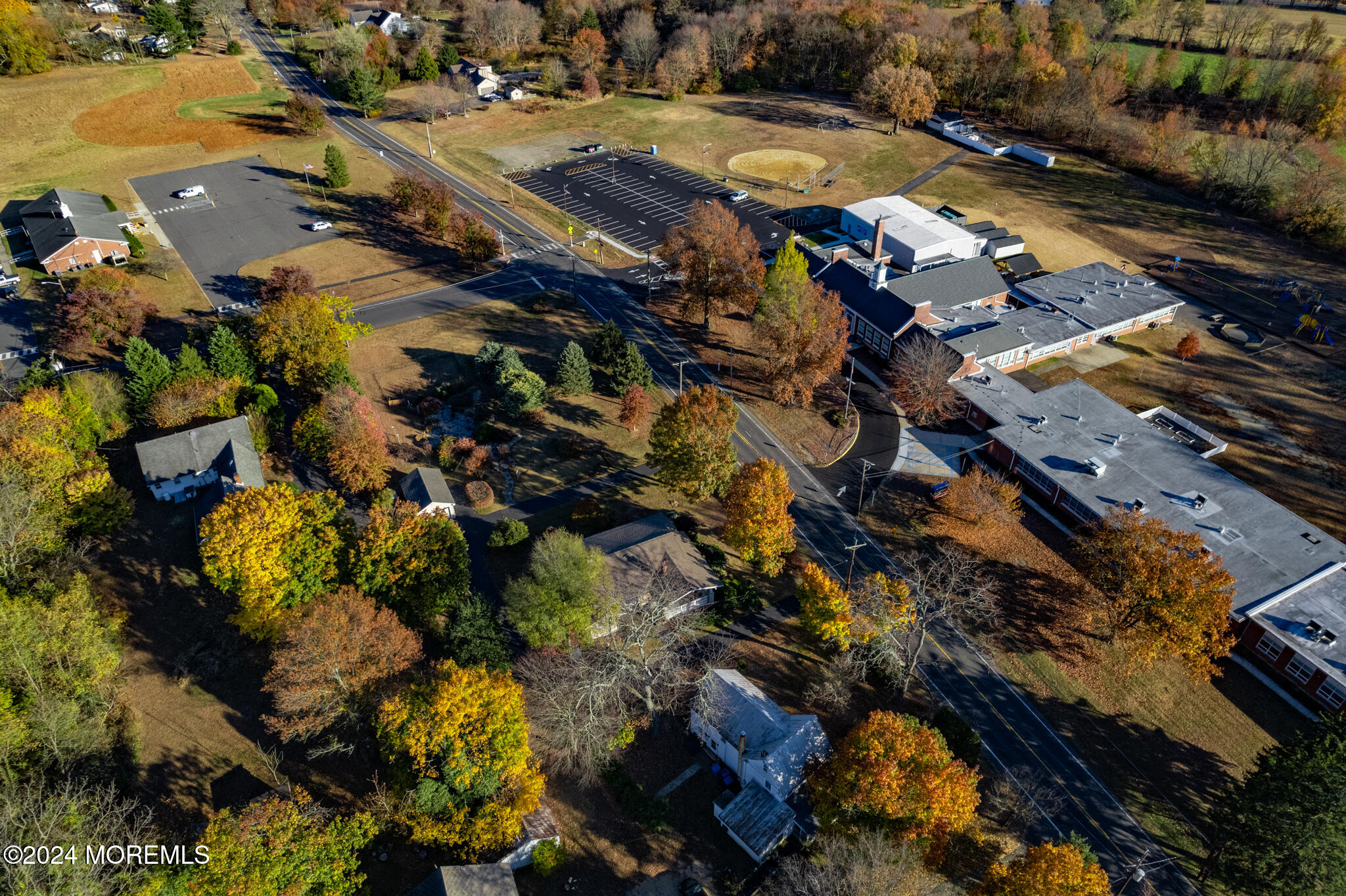 2149 Jacksonville Jobstown Road Jobstown, NJ 08041 - Photo 43 of 48 an aerial view of residential houses with outdoor space
