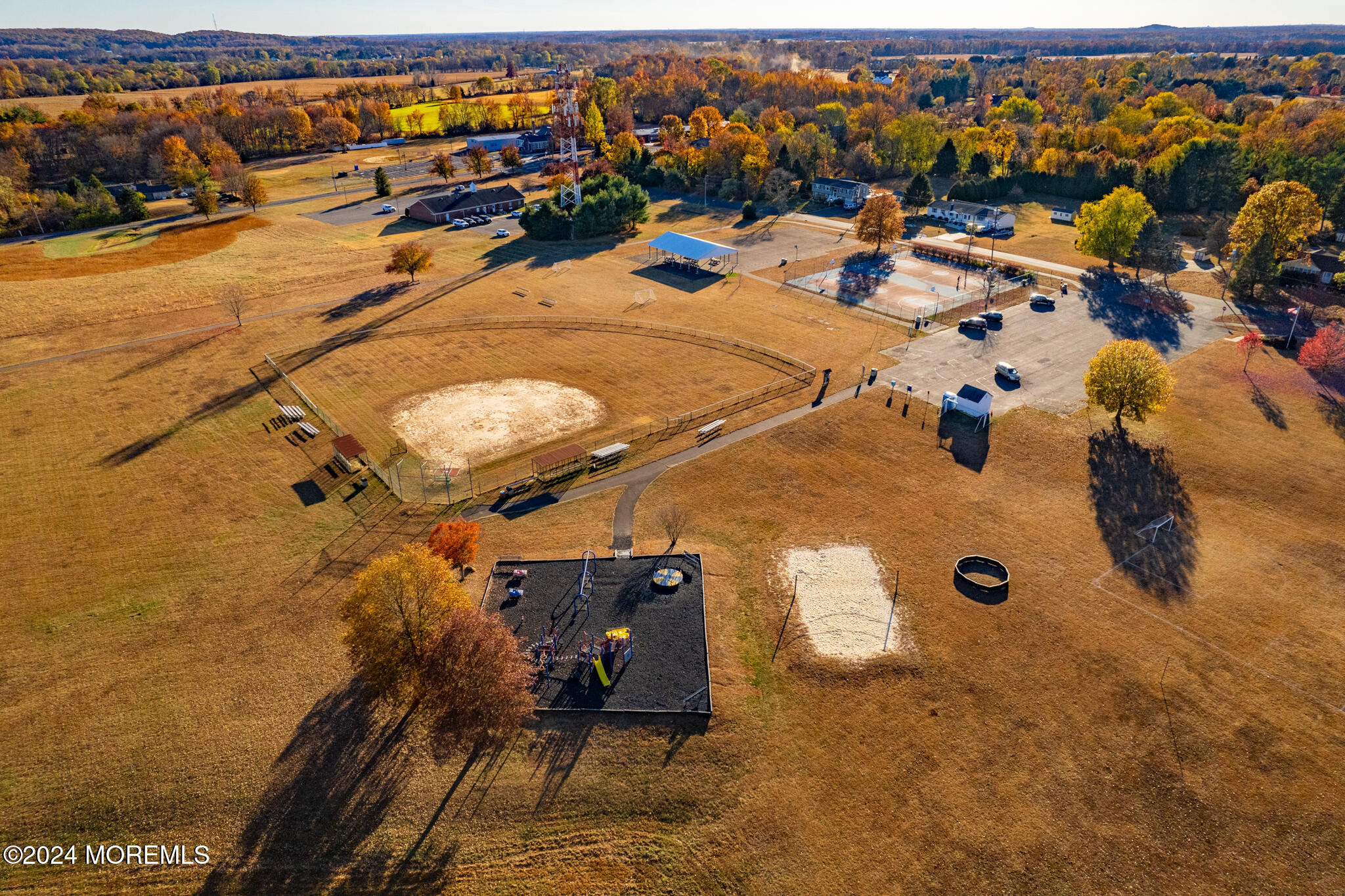 2149 Jacksonville Jobstown Road Jobstown, NJ 08041 - Photo 47 of 48 an aerial view of a house with outdoor space