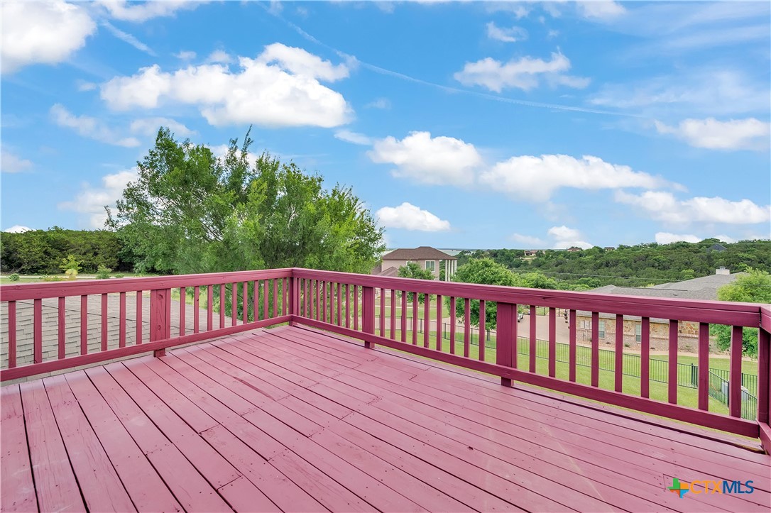 4945 Water Works Road Belton, TX 76513 - Photo 18 of 36 a view of deck with wooden floor and fence