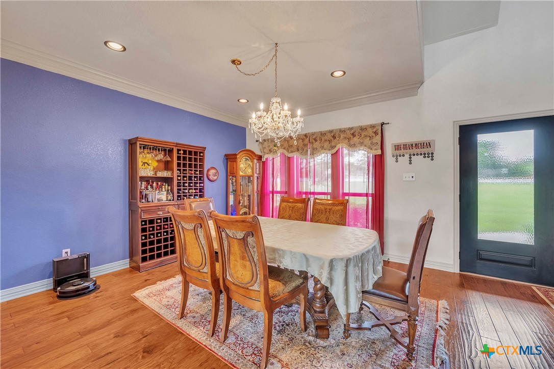 4945 Water Works Road Belton, TX 76513 - Photo 9 of 36 a view of a dining room with furniture and window