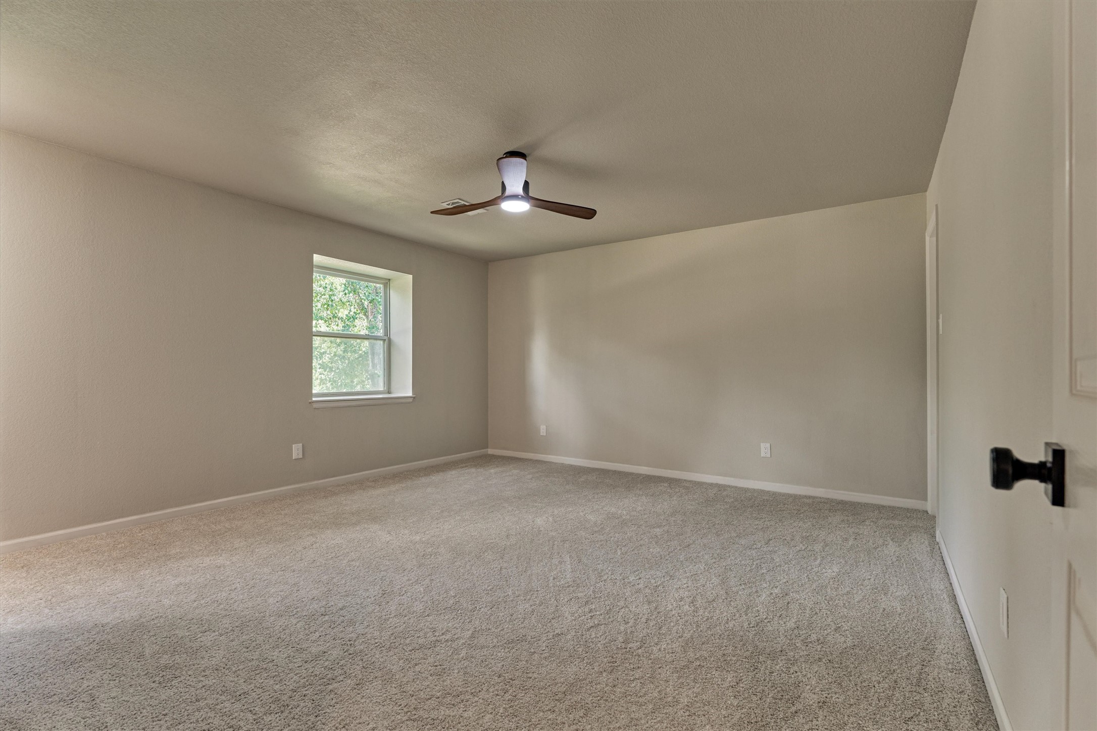 6107 Jadecrest Court Spring, TX 77389 - Photo 30 of 40 an empty room with windows and fan
