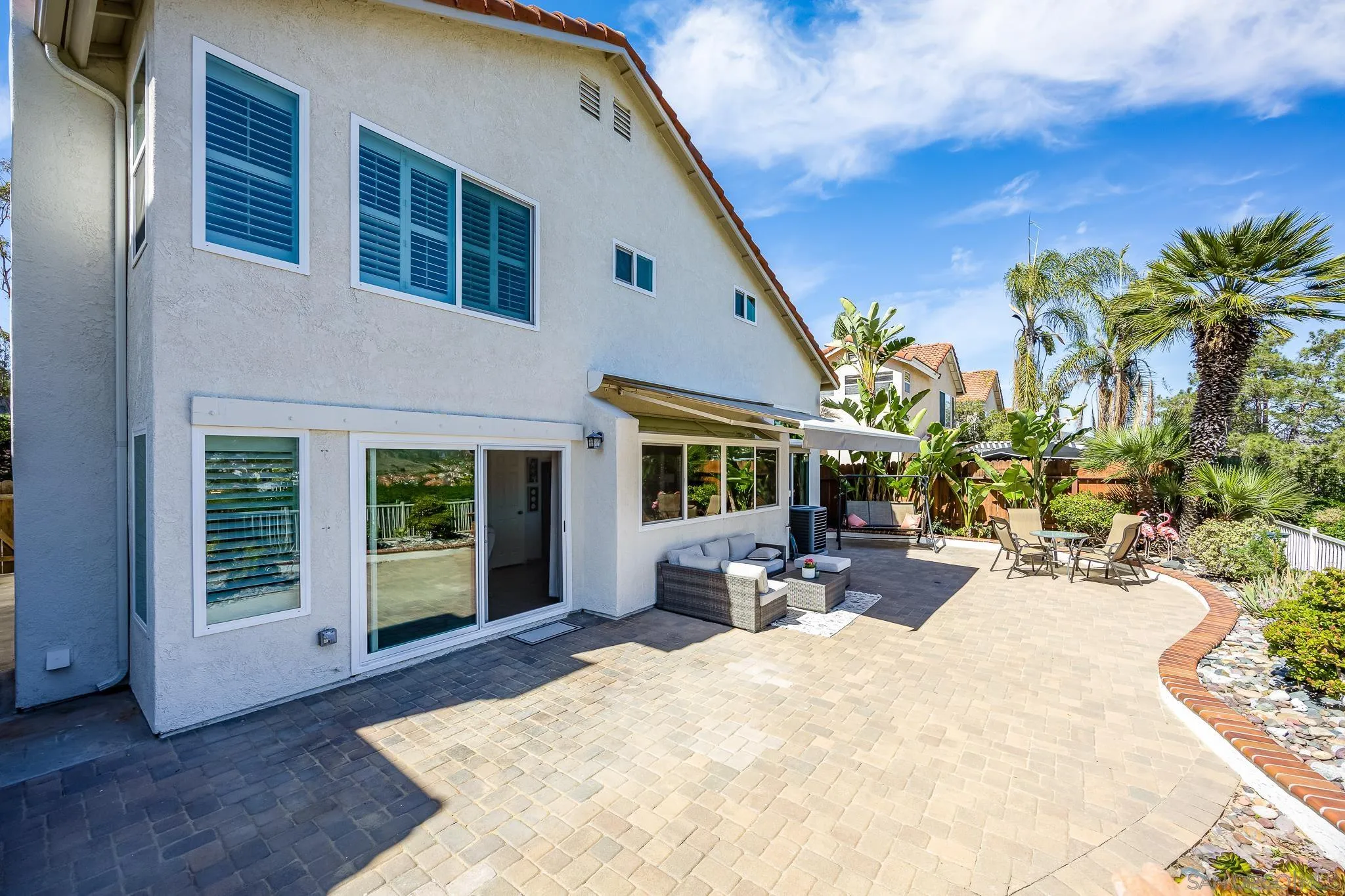 1373 Avenida Azul San Marcos, CA 92069 - Photo 26 of 33 a view of a house with backyard and sitting area
