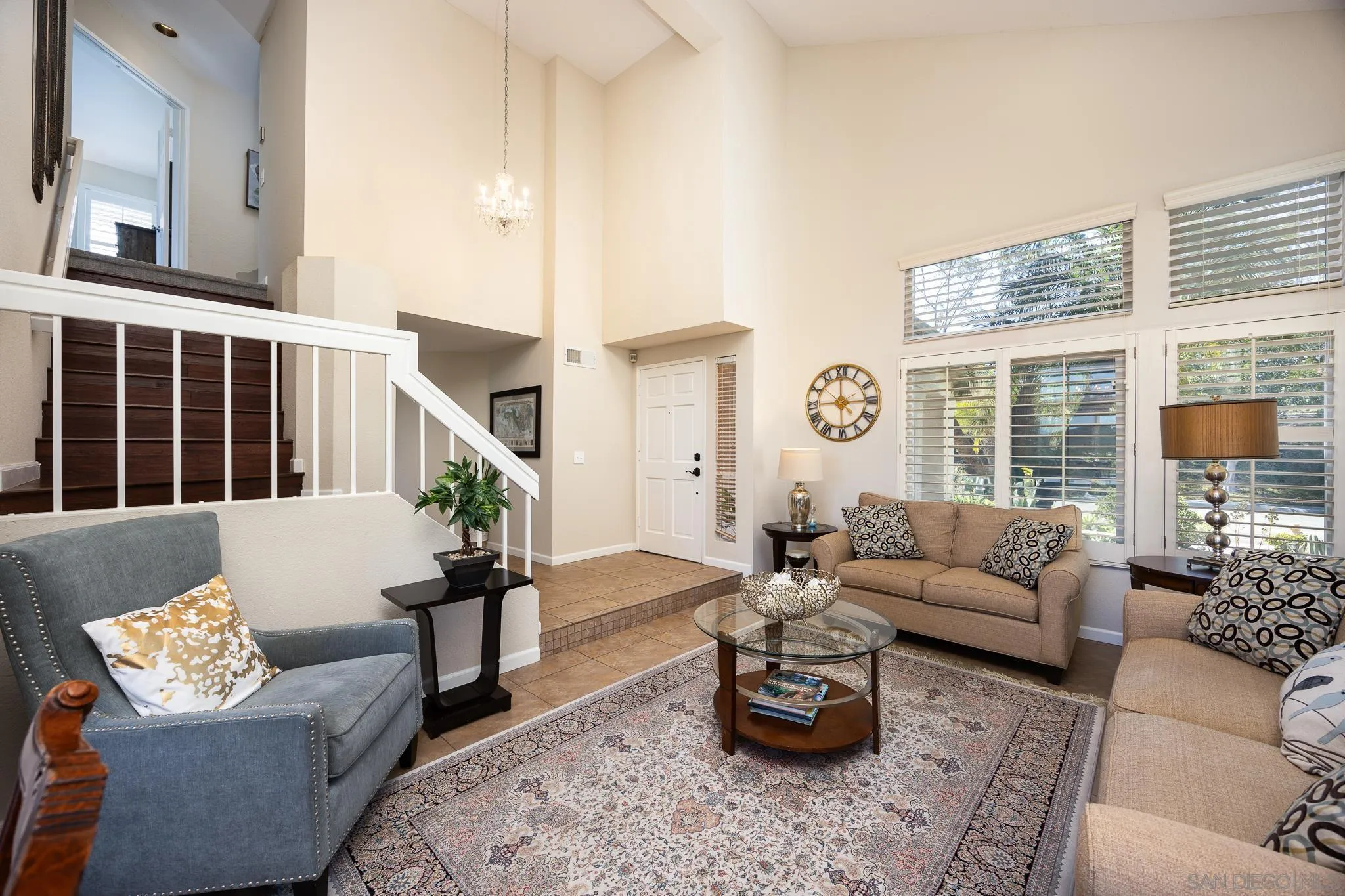 1373 Avenida Azul San Marcos, CA 92069 - Photo 4 of 33 a living room with furniture and a large window