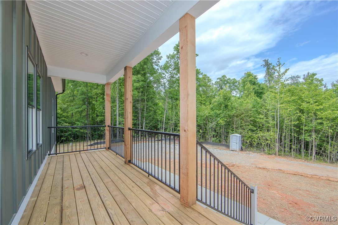 10500 Cross County Road Mineral, VA 23117 - Photo 3 of 27 a view of balcony with wooden floor