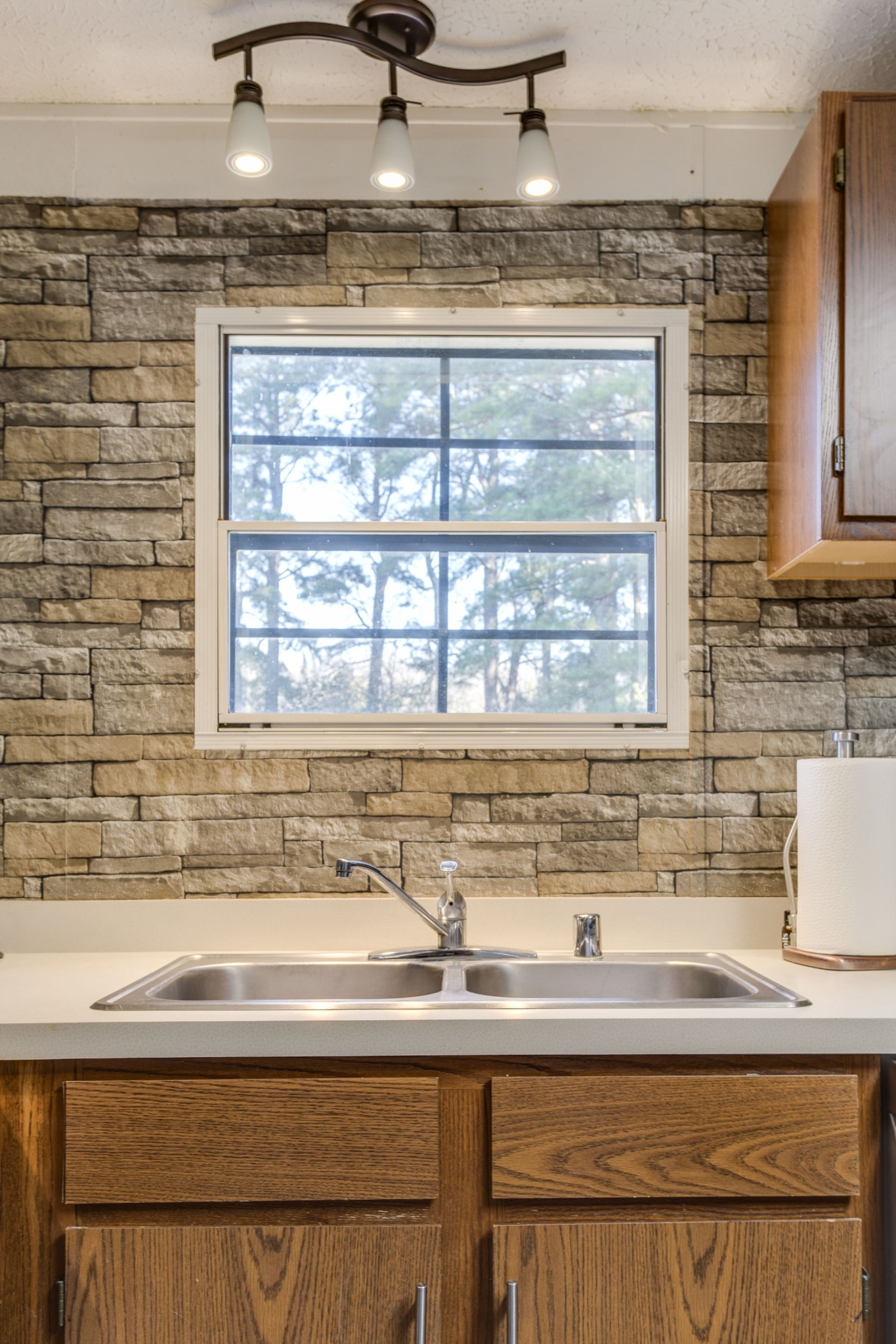 148 Stacy Road Manchester, TN 37355 - Photo 25 of 57 a bathroom with a sink and a granite counter top