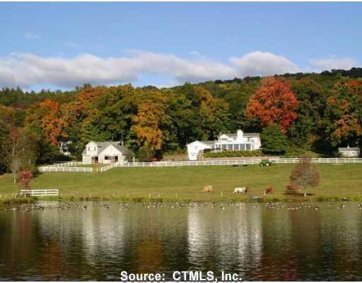 151 Newgate Road East Granby, CT 06026 - Photo 1 of 1 Land. STUNNING VIEWS OF PASTURE, POND, DISTANT HILLS!