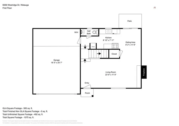$2,050 | 6569 Westridge Drive, Watauga, TX 76148