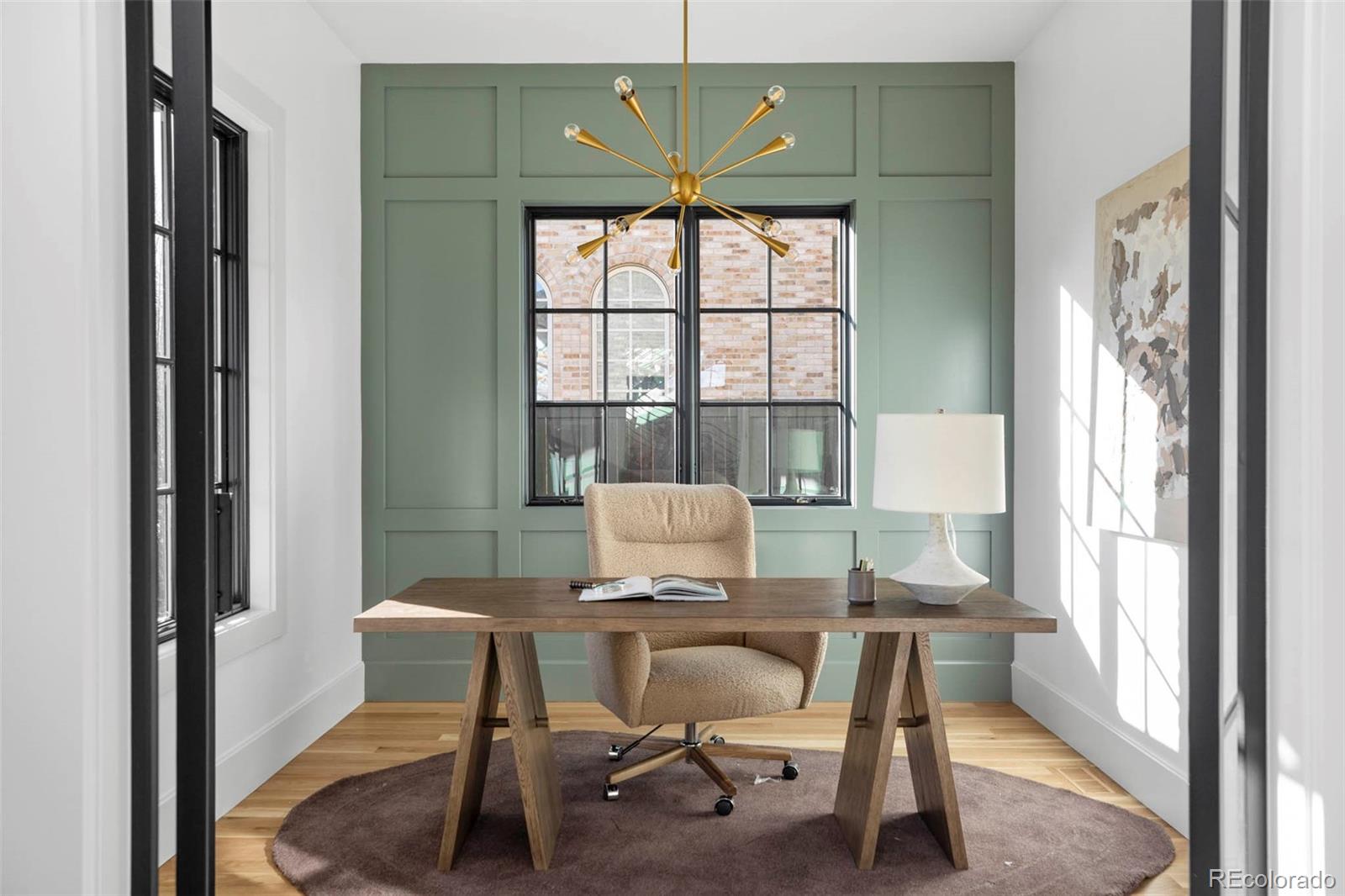 295 Kearney Street Denver, CO 80220 - Photo 12 of 41 a view of a dining room with furniture and window