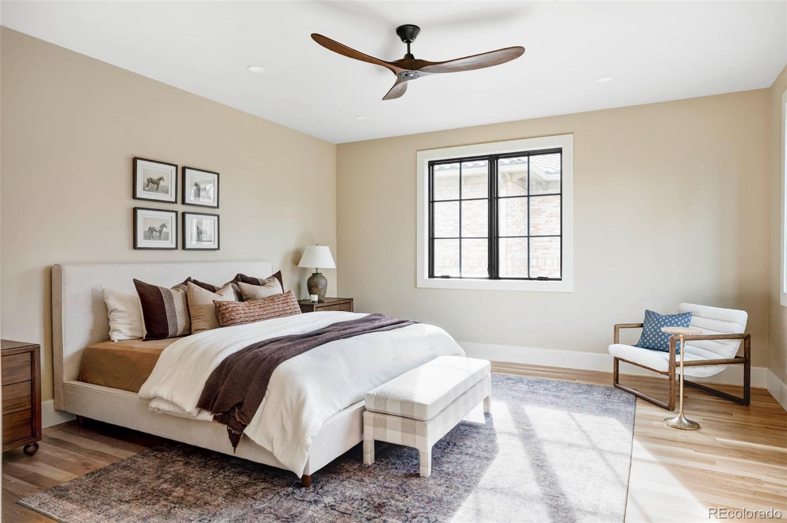 295 Kearney Street Denver, CO 80220 - Photo 19 of 39 a bedroom with a bed and a window