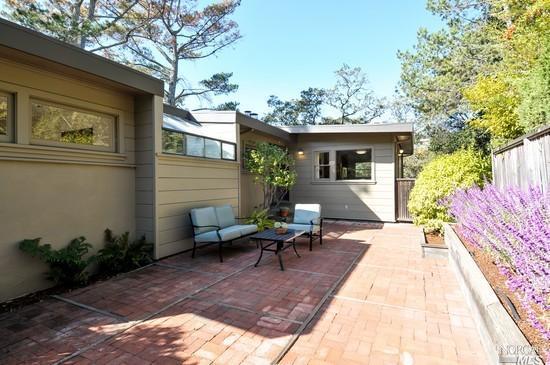 25 Holstein Road San Anselmo, CA 94960 - Photo 1 of 1 Welcome Home! A private driveway leads to the gated, serene patio area - perfect for outdoor living.