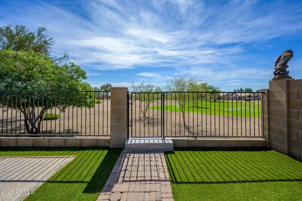 a view of a house with a patio