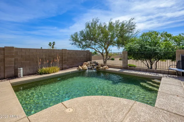 a building outdoor space with a patio