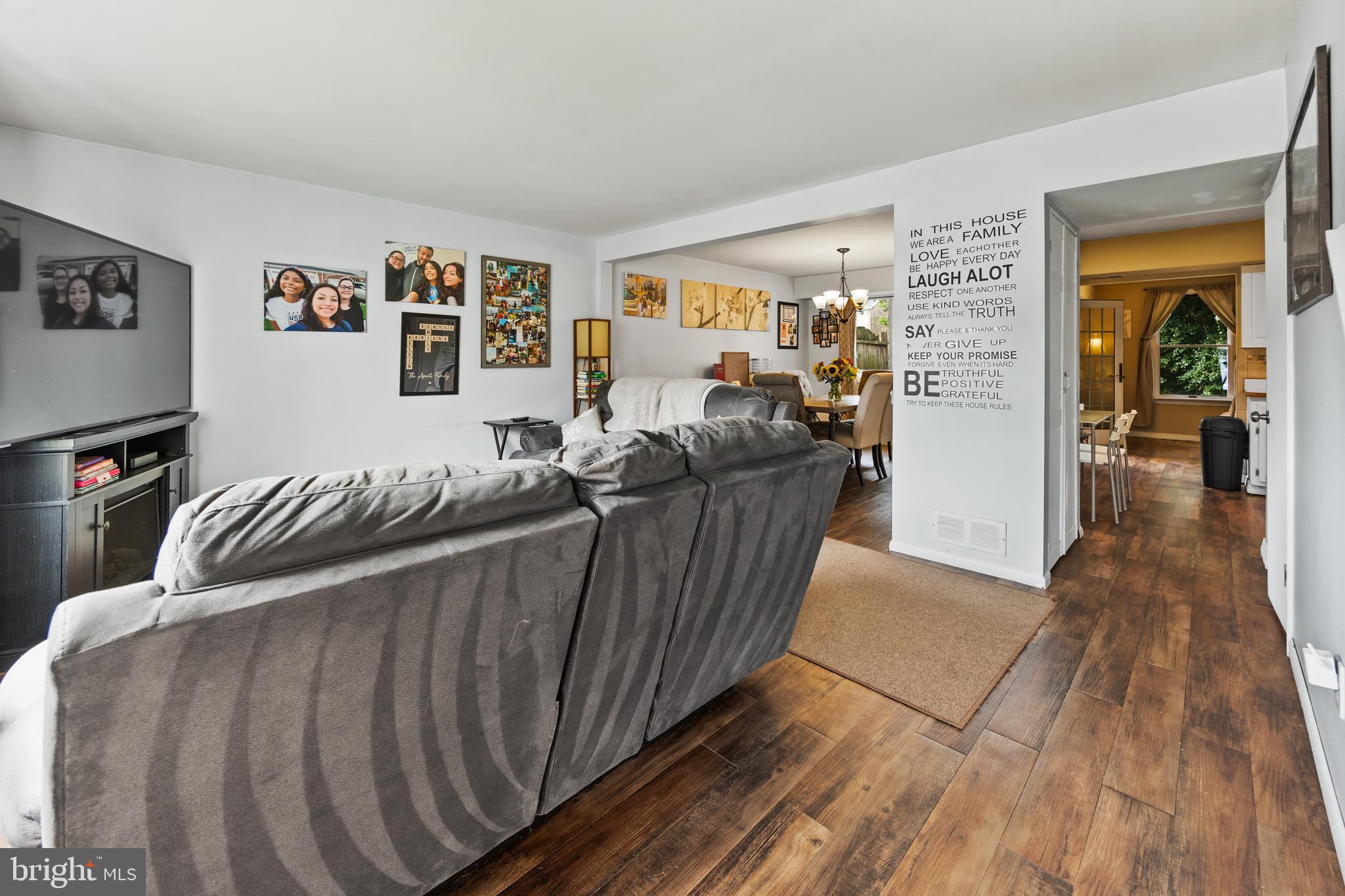 1715 Willow Place Clementon, NJ 08021 - Photo 6 of 37 a living room with furniture and wooden floor