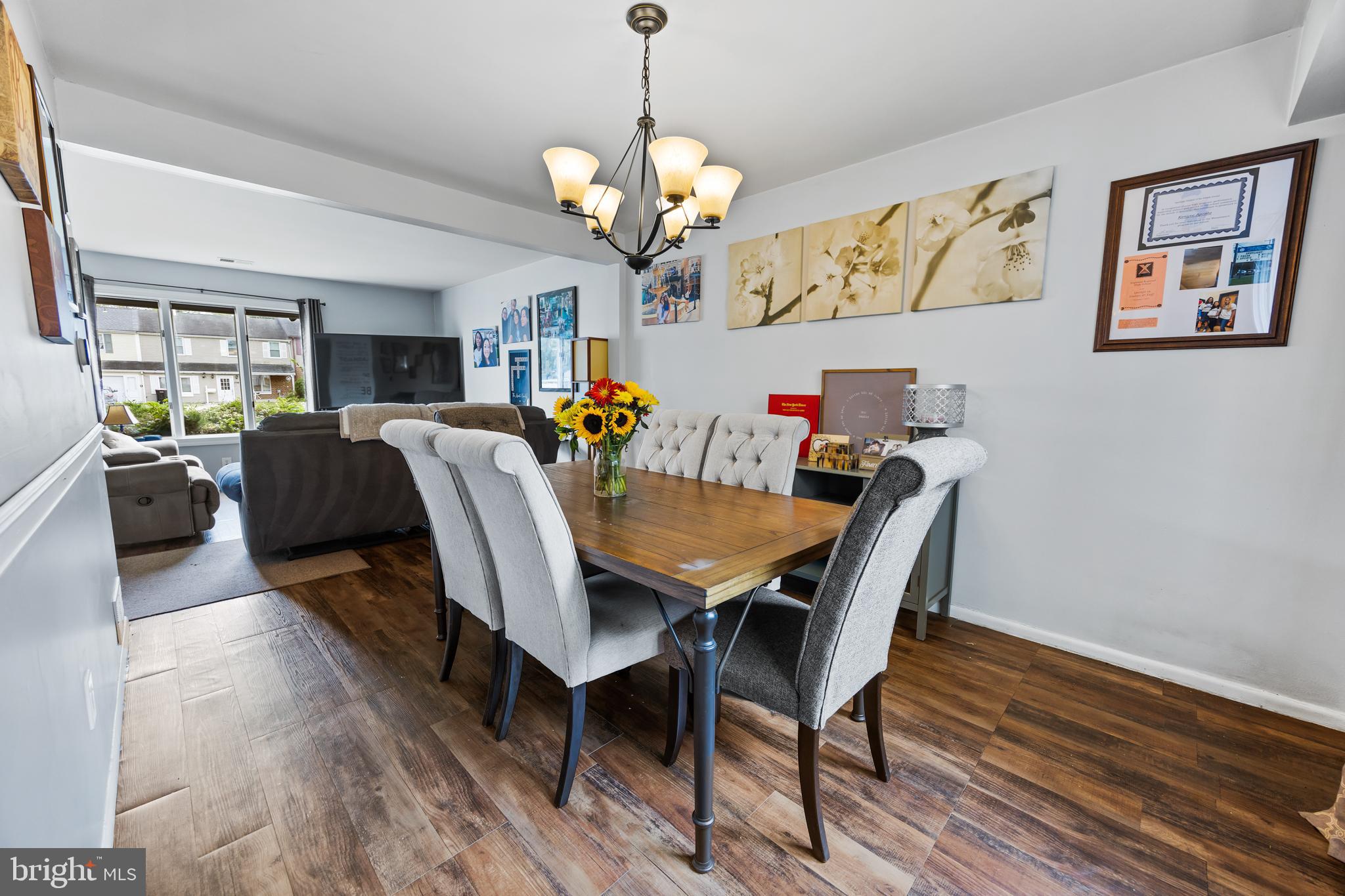 1715 Willow Place Clementon, NJ 08021 - Photo 8 of 37 a view of a dining room with furniture window and wooden floor