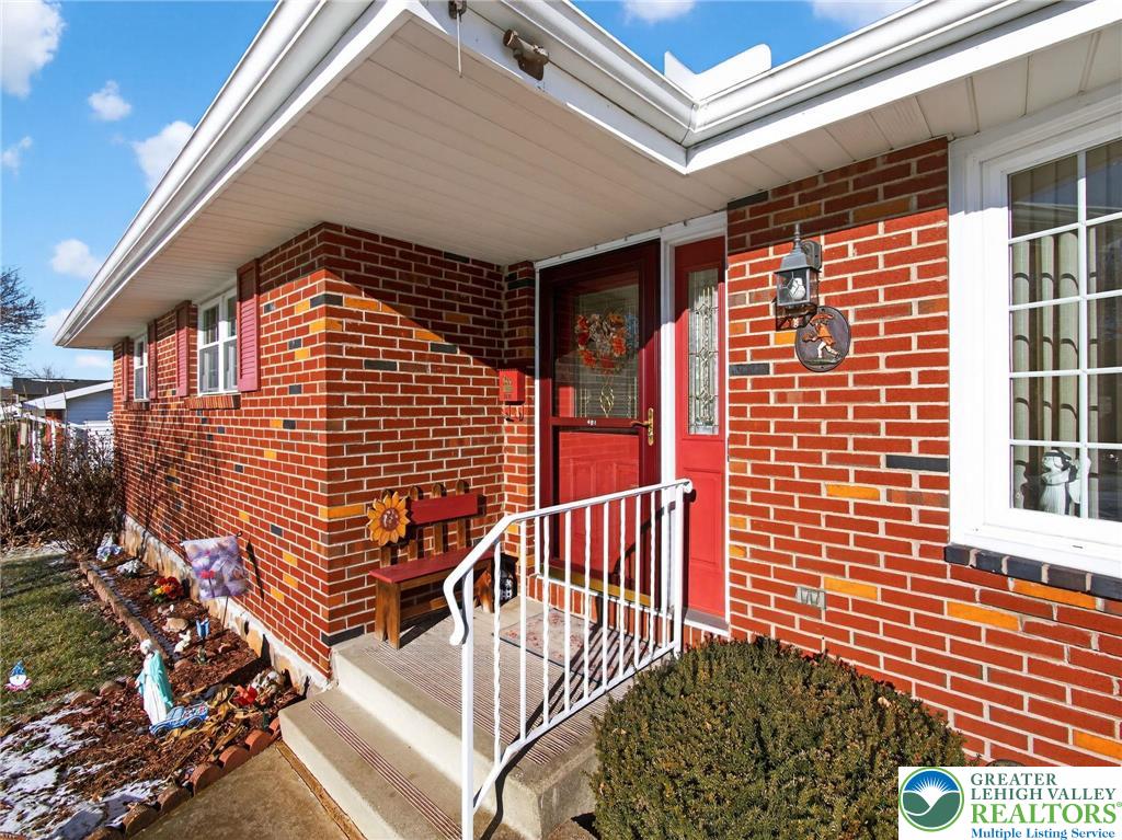 481 Forrest Avenue Bethlehem, PA 18017 - Photo 3 of 32 a view of a balcony with a potted plant
