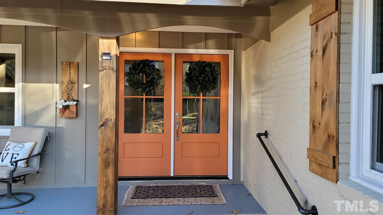 1105 Paddock Drive Raleigh, NC 27609 - Photo 2 of 30 a view of front door