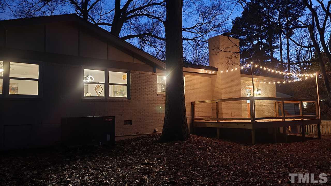 1105 Paddock Drive Raleigh, NC 27609 - Photo 30 of 30 a view of a backyard of the house
