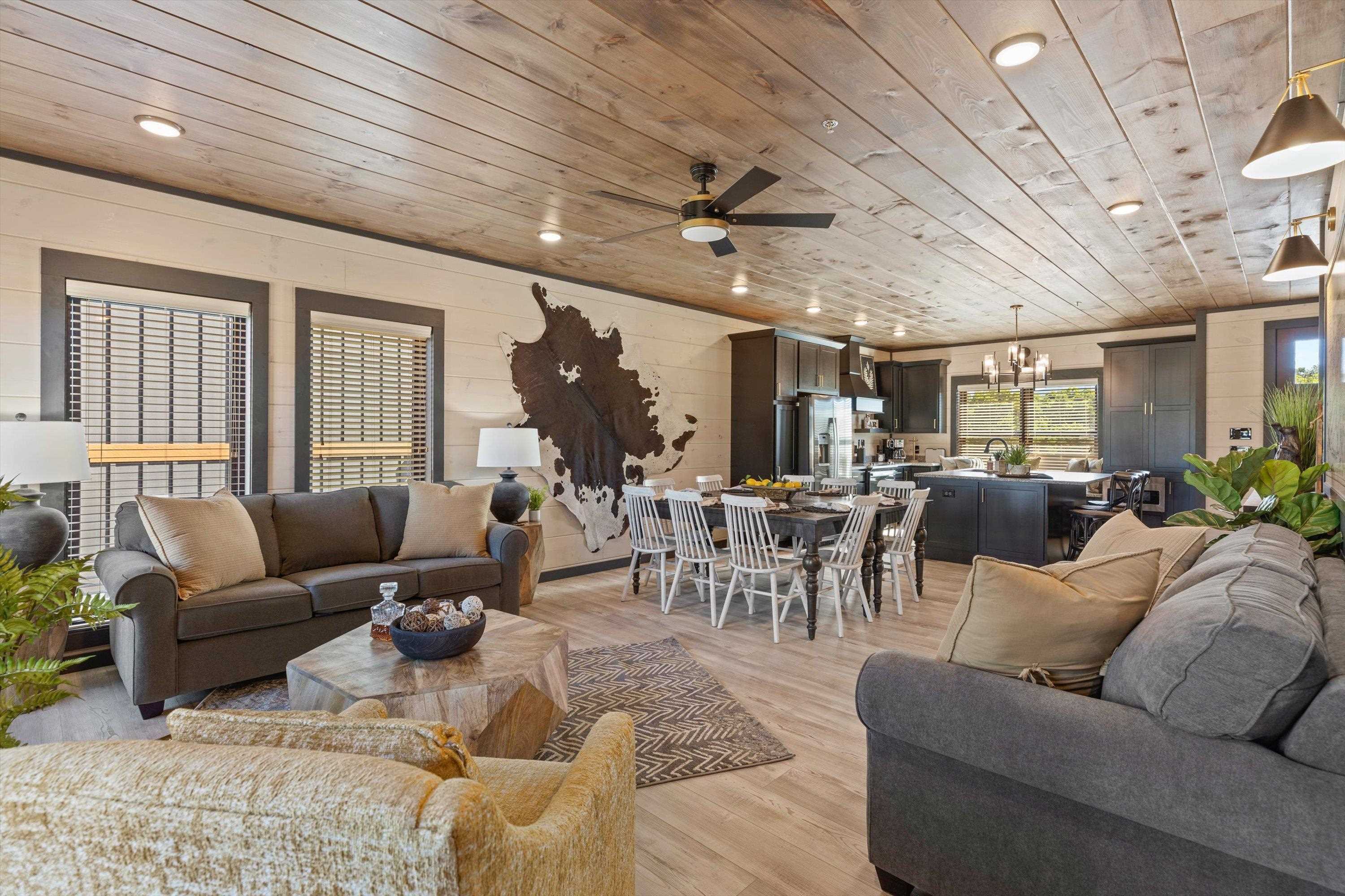 305 Rambling Crk Way, Unit LOT 124R Sevierville, TN 37862 - Photo 14 of 40 Interior of similar cabin in community. Interior finishes and furnishes will vary from cabin to cabin.