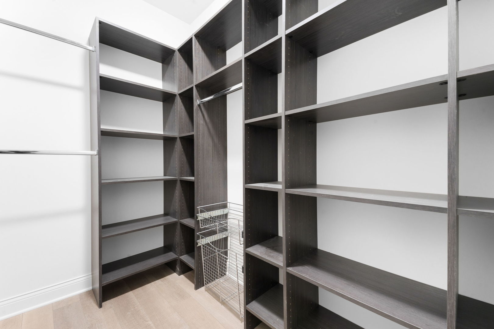 4027 South Vincennes Avenue, Unit 2 Chicago, IL 60653 - Photo 12 of 19 a view of walk in closet with empty racks