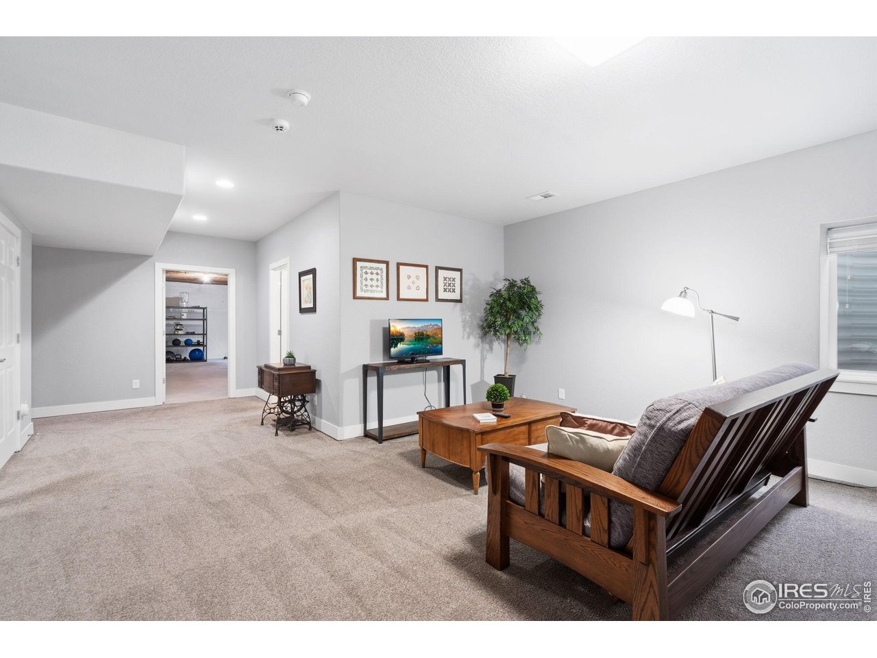 7108 Shadow Ridge Drive Fort Collins, CO 80525 - Photo 23 of 38 Lower level spacious rec room