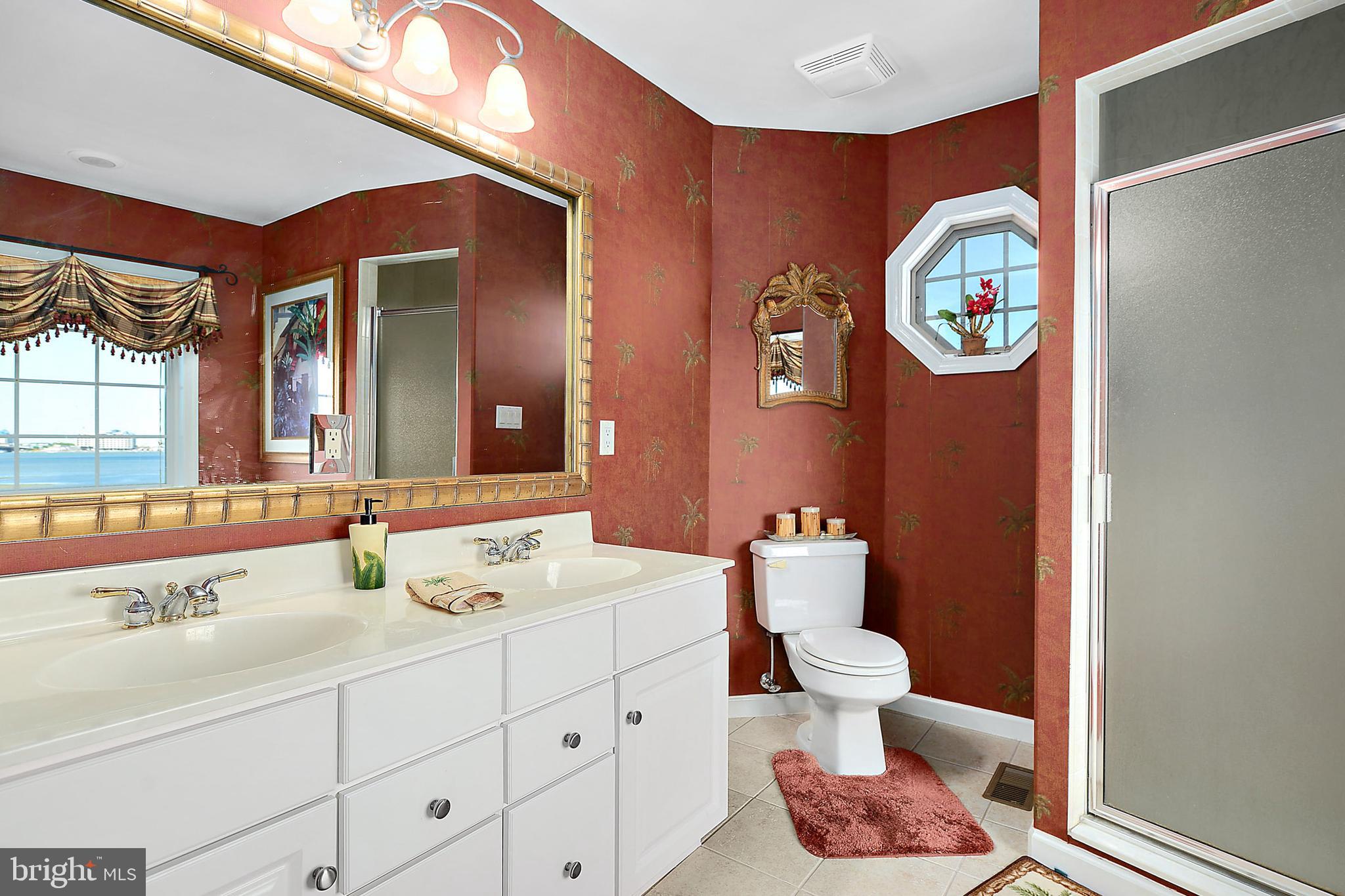 10050 Golf Course Road, Unit 27 Ocean City, MD 21842 - Photo 21 of 43 master bath with bay views