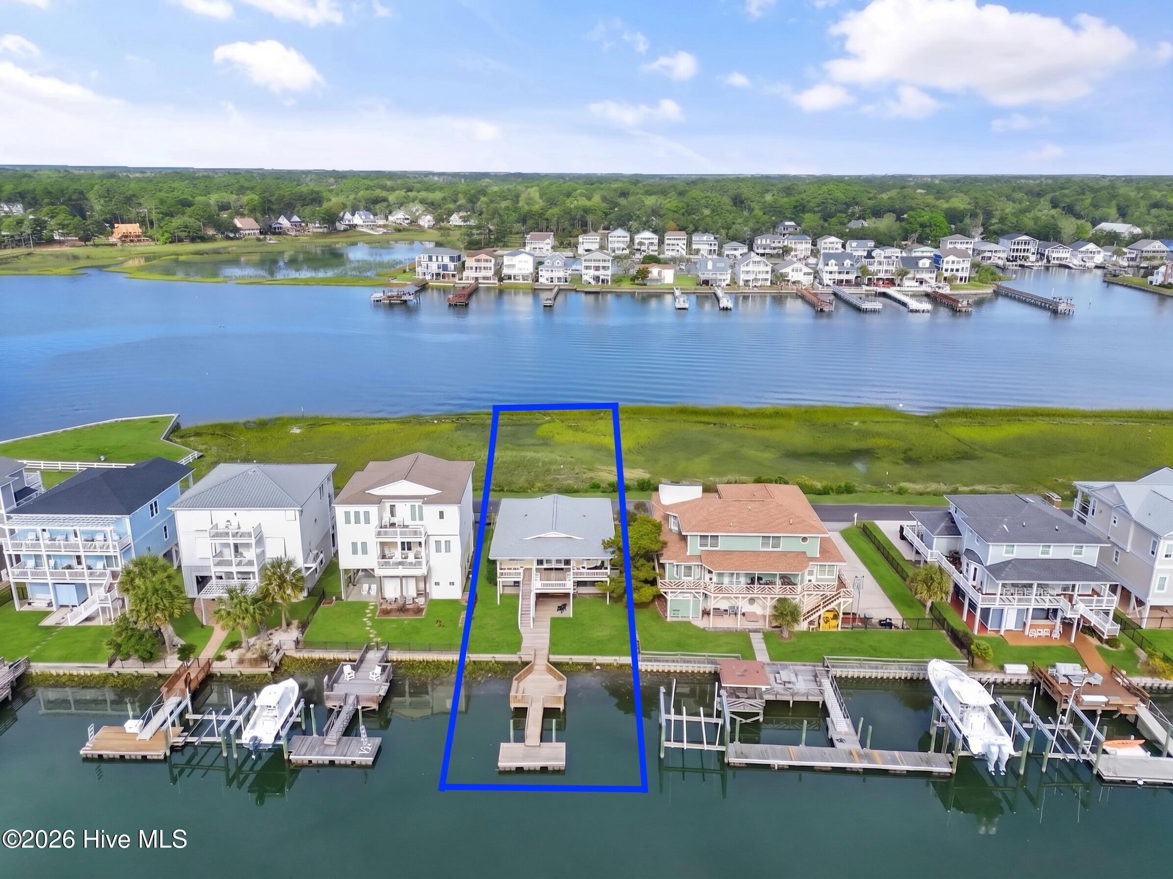 183 High Point Street Holden Beach, NC 28462 - Photo 3 of 81 The property extends across the street to the ICW Lot 7A