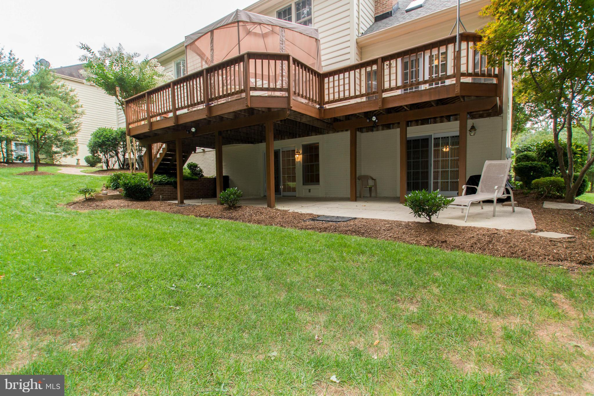 8334 Kings Ridge Court Springfield, VA 22153 - Photo 30 of 30 Spacious Deck
