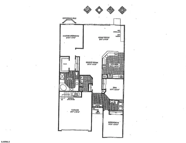 a picture of a floor plan