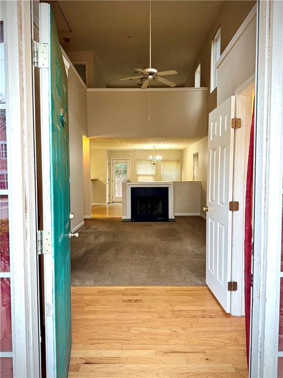 3162 Panthers Trace Decatur, GA 30034 - Photo 2 of 20 a view of empty room with wooden floor and fan